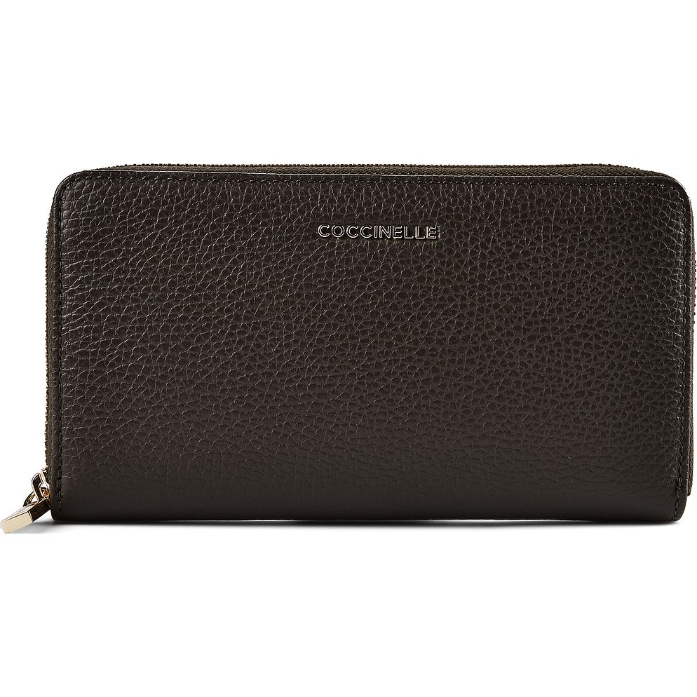 Coccinelle Metallic Soft Portafoglio Vera Pelle 10 cm Coccinelle Metallic Soft Portafoglio Vera Pelle 10 cm