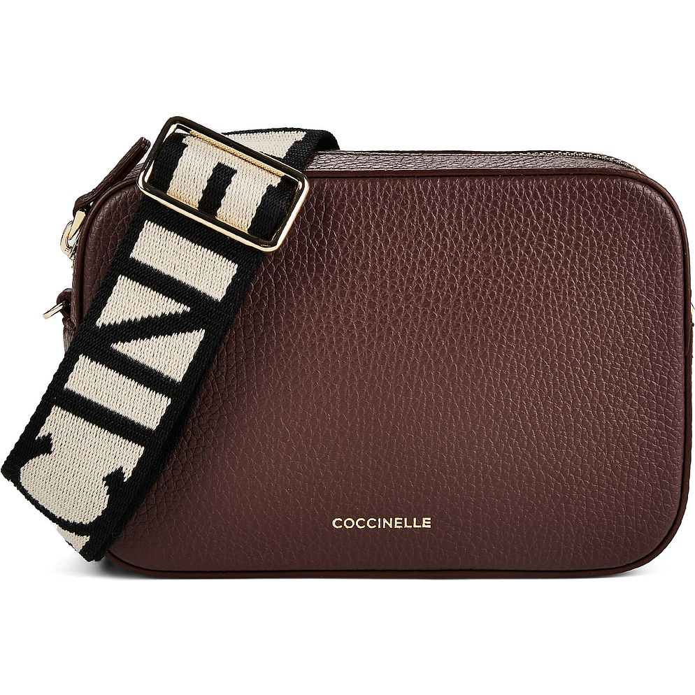 Coccinelle Tebe Borsa a tracolla Vera Pelle 18 cm