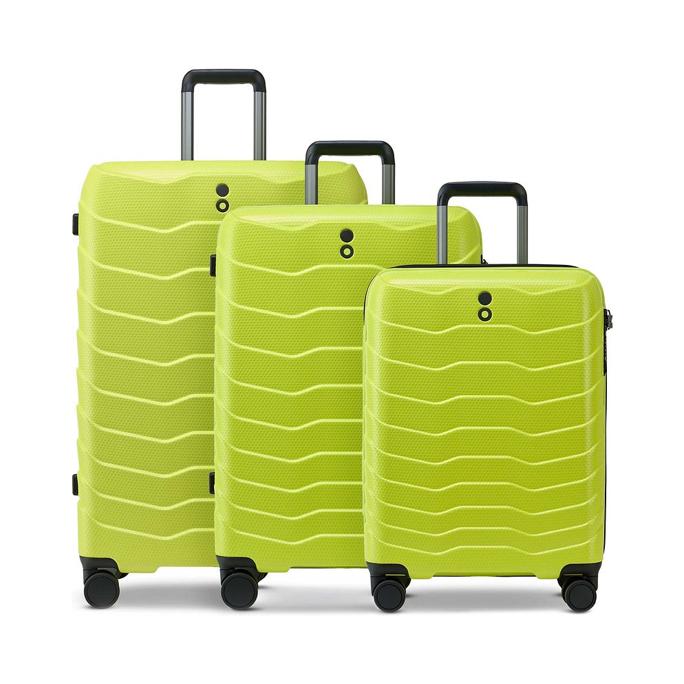 Echolac Exo 4 ruote Set di valigie 3 pezzi espandibile Echolac Exo 4 ruote Set di valigie 3 pezzi espandibile