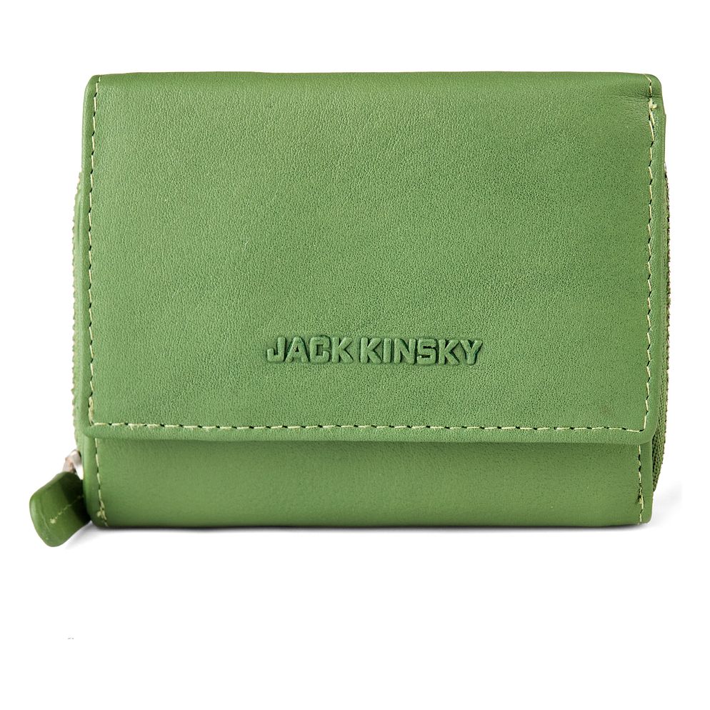 Jack Kinsky Aruba Portafoglio Protezione RFID Vera Pelle 10 cm Jack Kinsky Aruba Portafoglio Protezione RFID Vera Pelle 10 cm