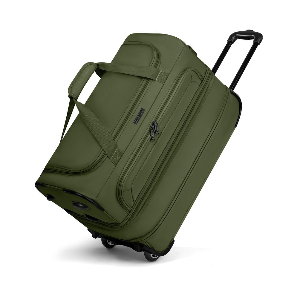 Redolz Duffle Essentials 2-pyöräinen matkakassi 55 cm M, laajennettava osa