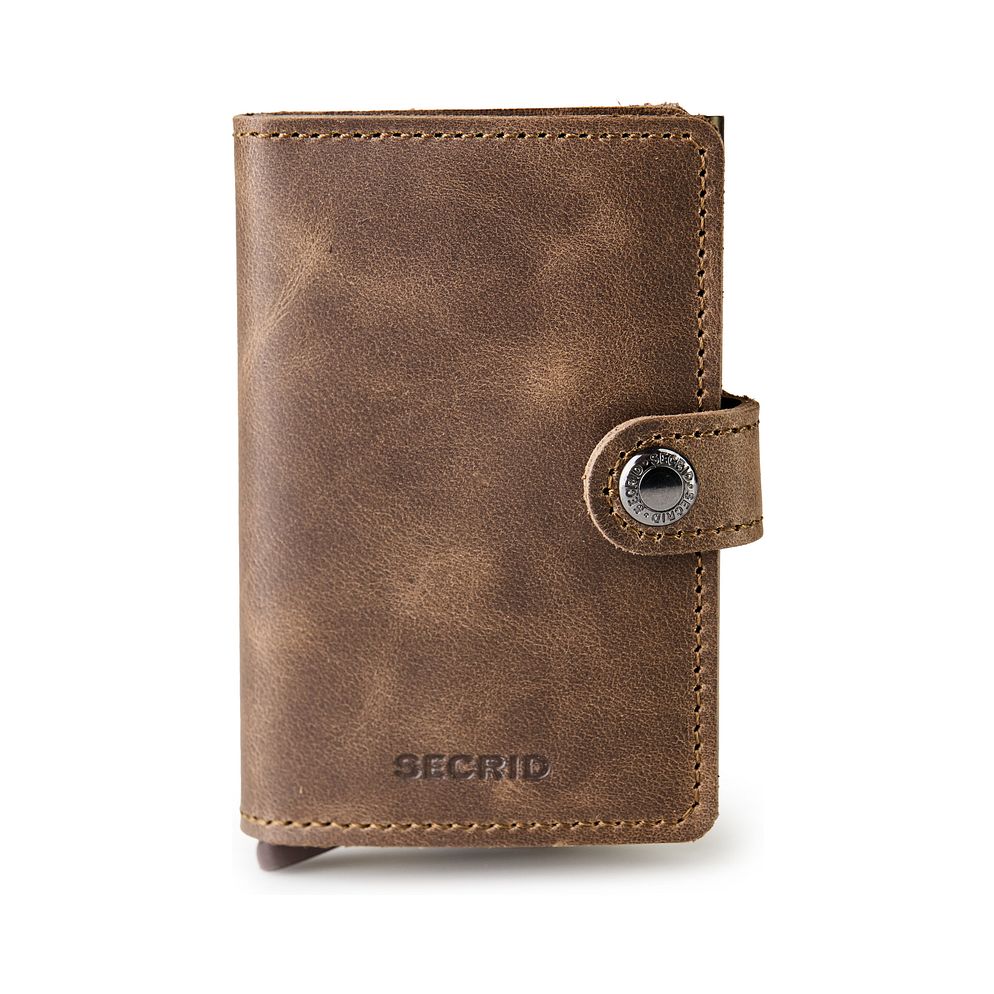 Secrid Miniwallet Custodia per carta di credito Protezione RFID Vera Pelle 6.5 cm Secrid Miniwallet Custodia per carta di credito Protezione RFID Vera Pelle 6.5 cm