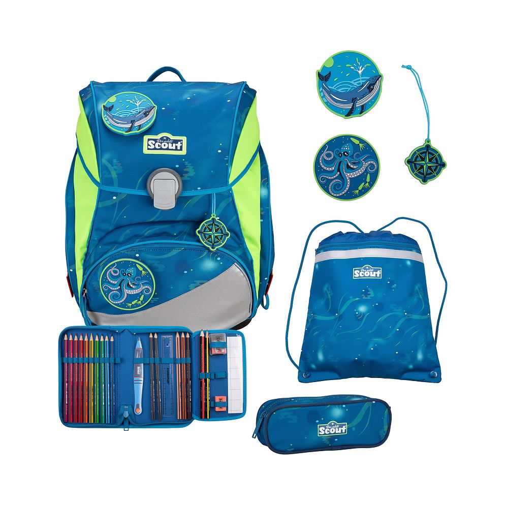 Scout Alpha Set di borse per la scuola Scout Alpha Set di borse per la scuola