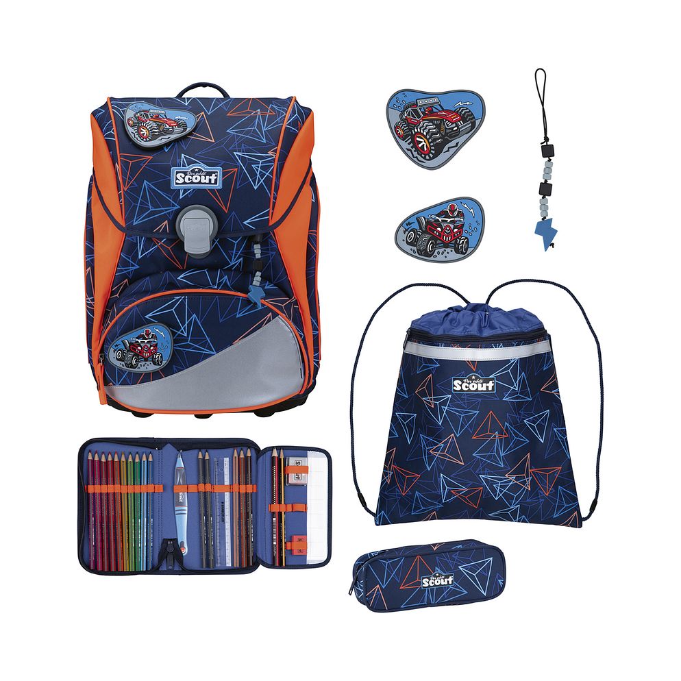 Scout Alpha Skolväska-set