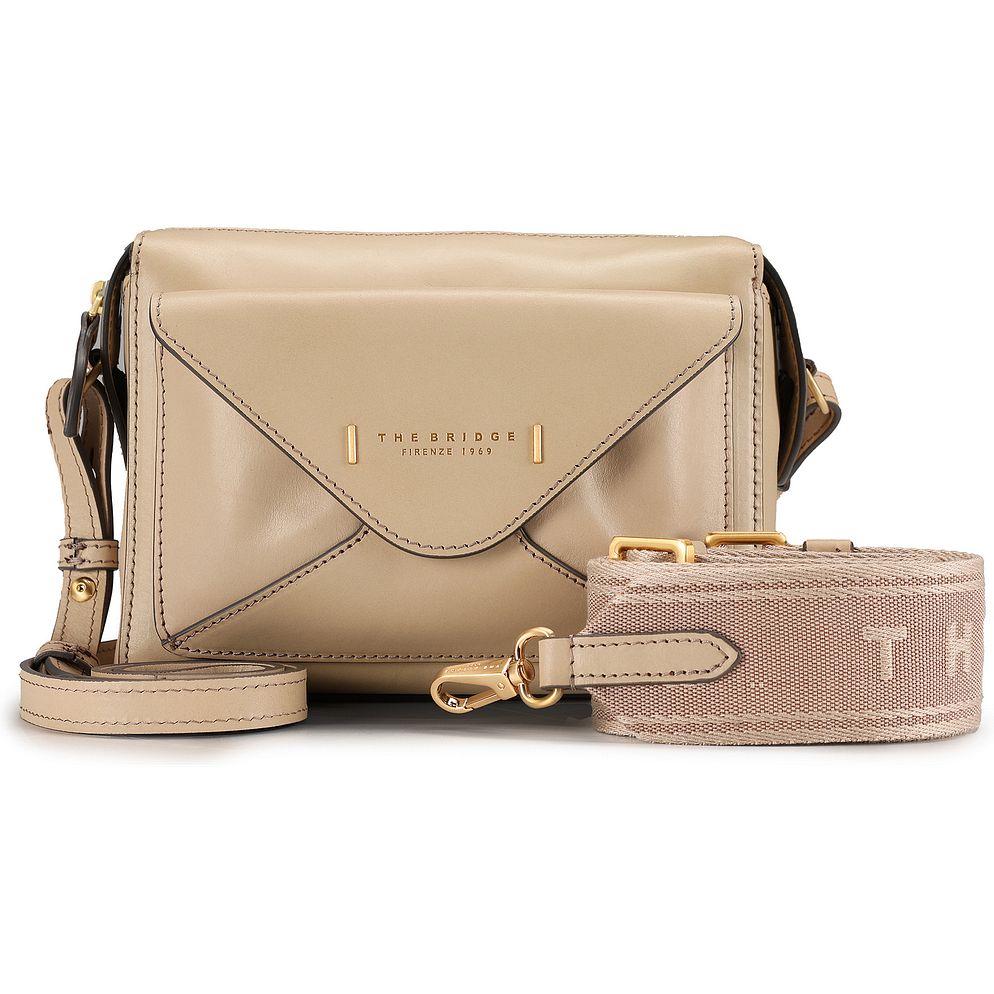 The Bridge Borsa a tracolla Vera Pelle 20 cm The Bridge Borsa a tracolla Vera Pelle 20 cm