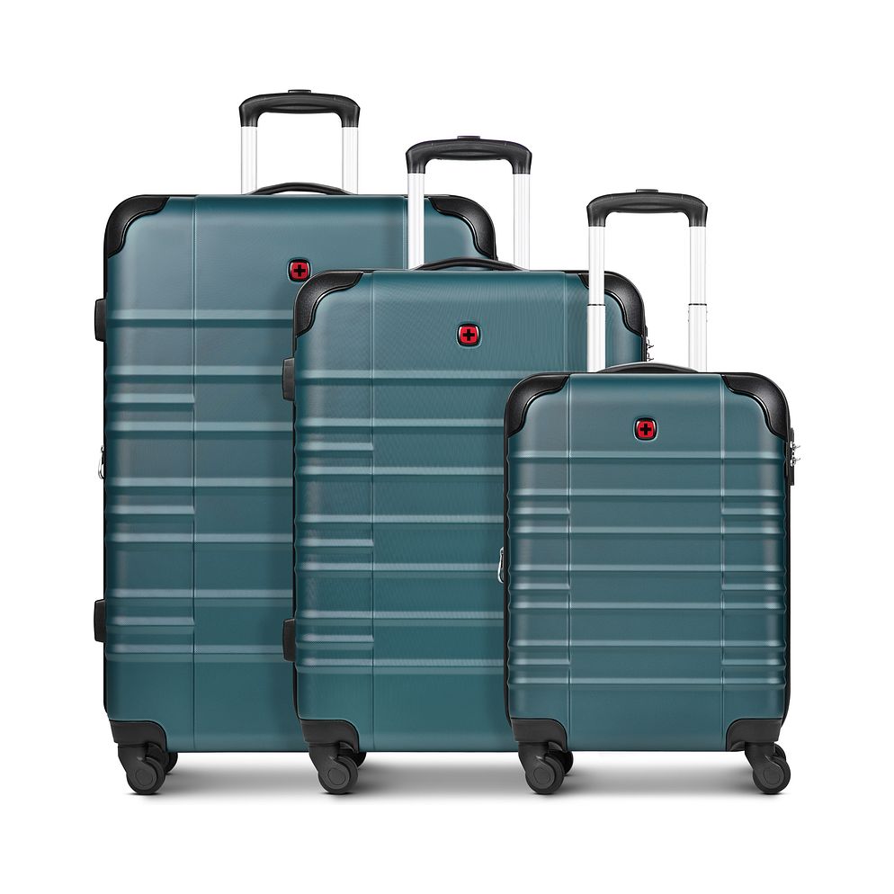 Wenger Amplar Evo 4 ruote Set di valigie 3 pezzi espandibile Wenger Amplar Evo 4 ruote Set di valigie 3 pezzi espandibile