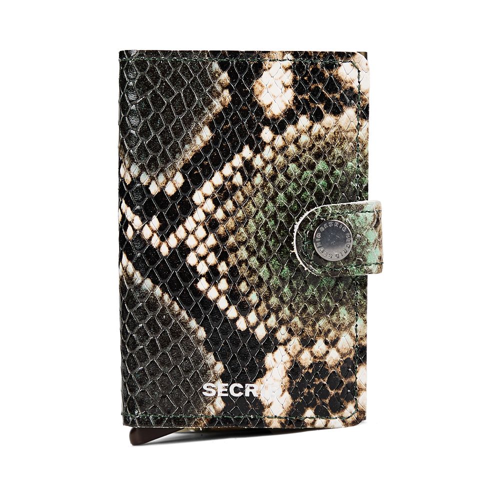 Secrid Miniwallet Portafoglio Protezione RFID Vera Pelle 6 cm Secrid Miniwallet Portafoglio Protezione RFID Vera Pelle 6 cm