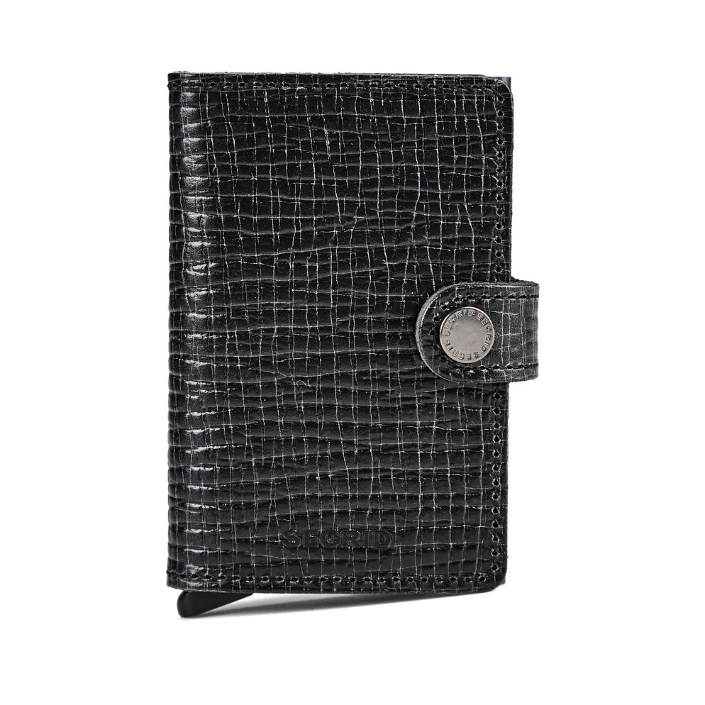 Secrid Miniwallet Cartera Bloqueo RFID Piel natural 6 cm