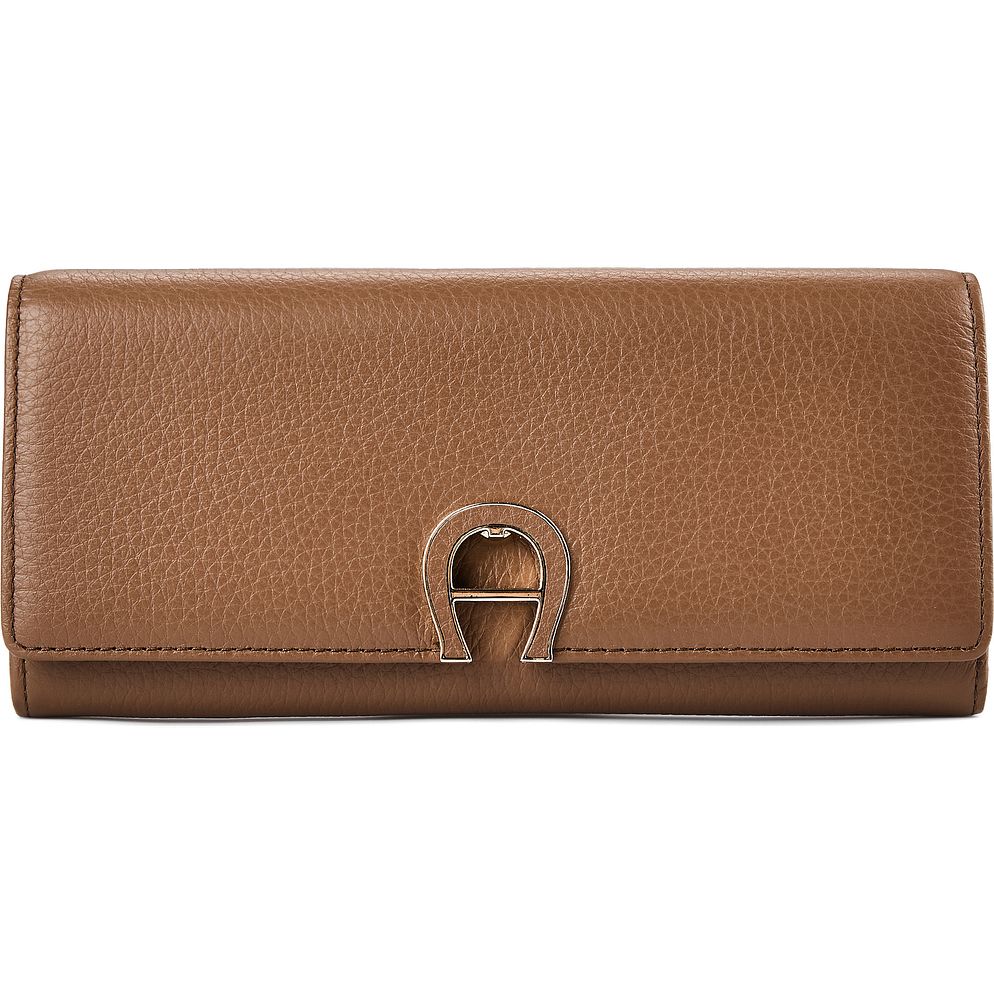 AIGNER Fashion Cartera Bloqueo RFID Piel natural 20 cm AIGNER Fashion Cartera Bloqueo RFID Piel natural 20 cm