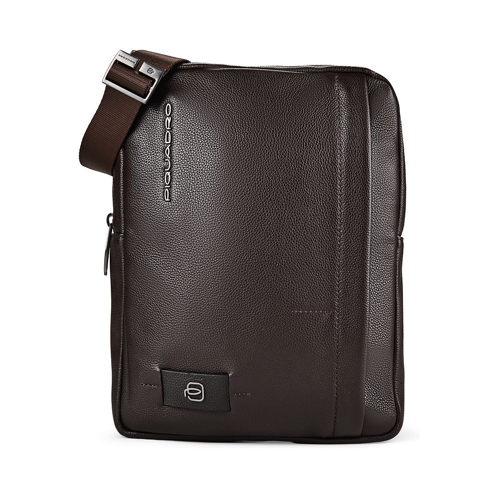 Piquadro Russel Crossbody taske Læder 27 cm Piquadro Russel Crossbody taske Læder 27 cm