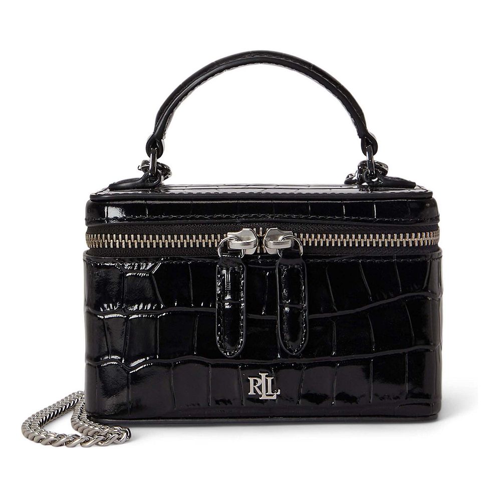 Lauren Ralph Lauren Hallee Borsetta Vera Pelle 14.5 cm Lauren Ralph Lauren Hallee Borsetta Vera Pelle 14.5 cm