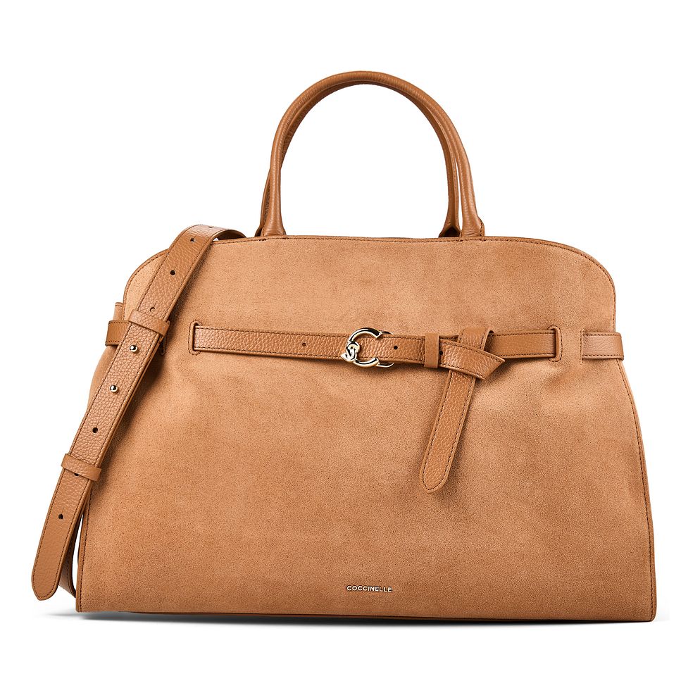 Coccinelle Sabine Suede Borsetta Vera Pelle 43 cm Coccinelle Sabine Suede Borsetta Vera Pelle 43 cm