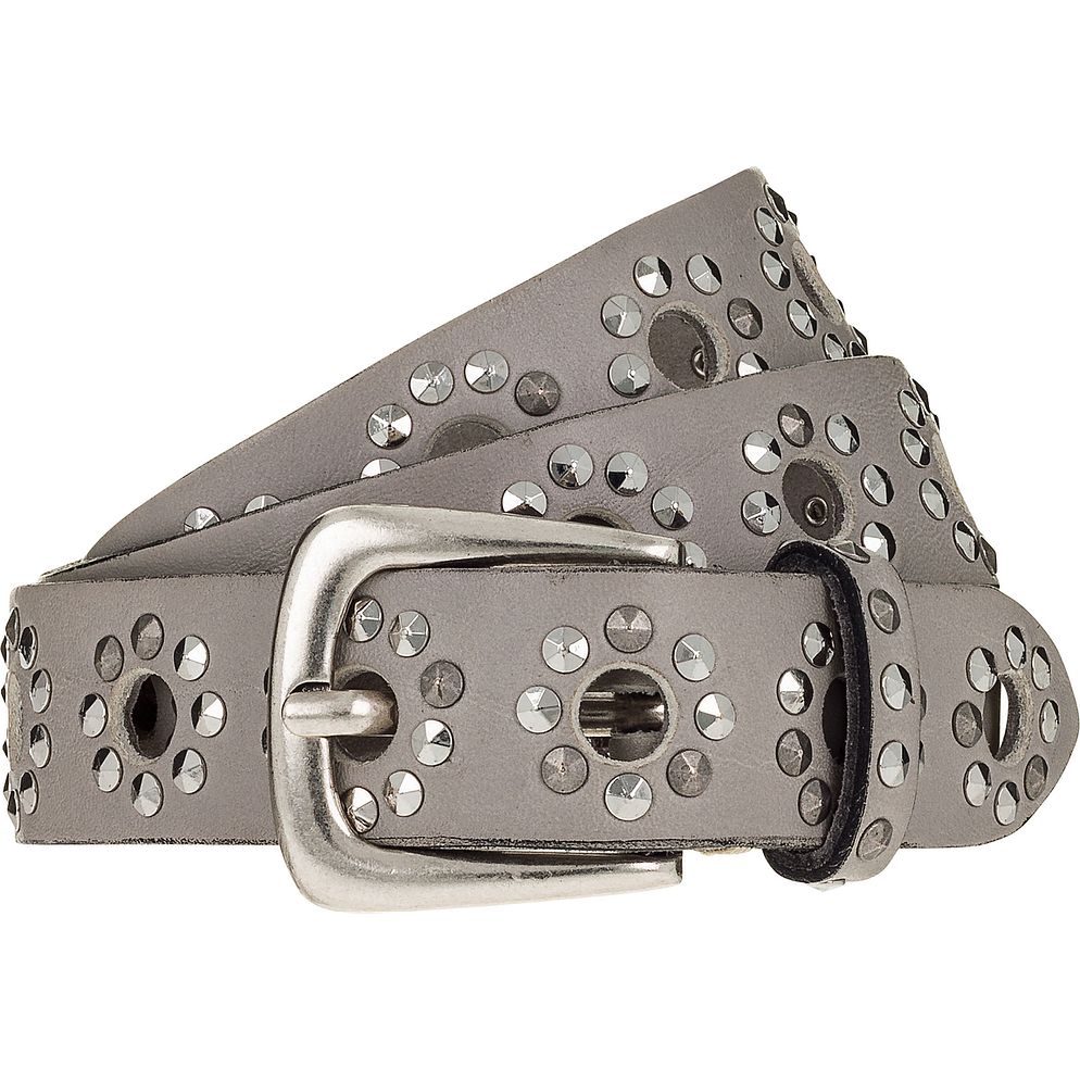 b.belt Cintura con borchie Vera Pelle b.belt Cintura con borchie Vera Pelle