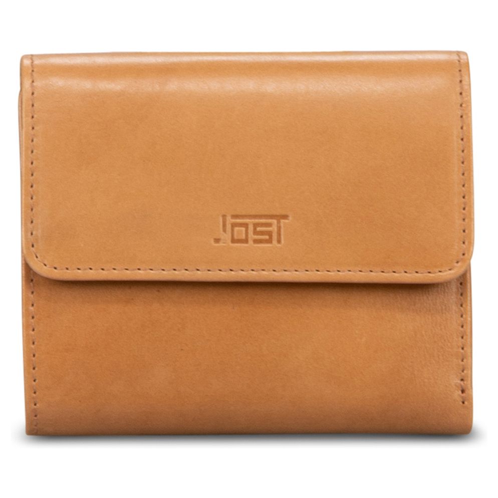 Jost Rana Portafoglio Protezione RFID Vera Pelle 12 cm Jost Rana Portafoglio Protezione RFID Vera Pelle 12 cm