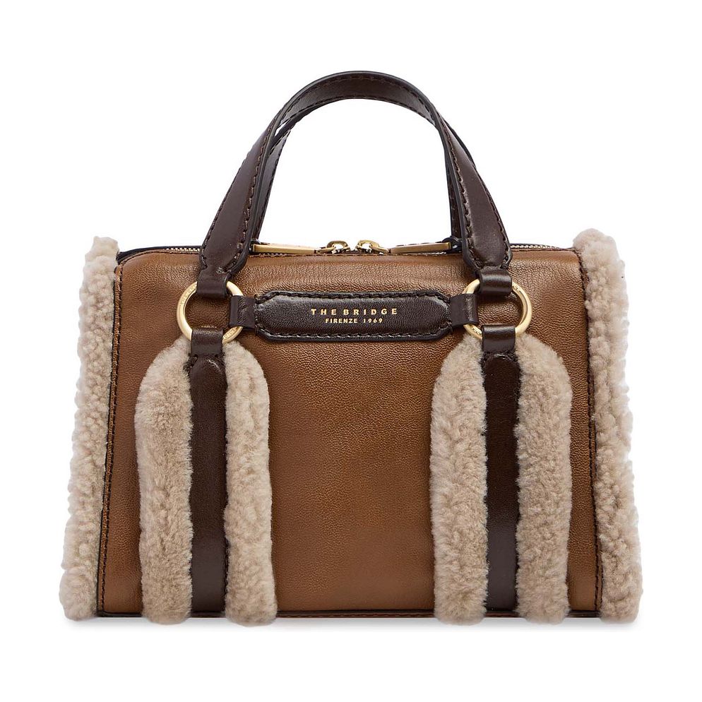 The Bridge Laura Bolso Piel natural 25 cm The Bridge Laura Bolso Piel natural 25 cm