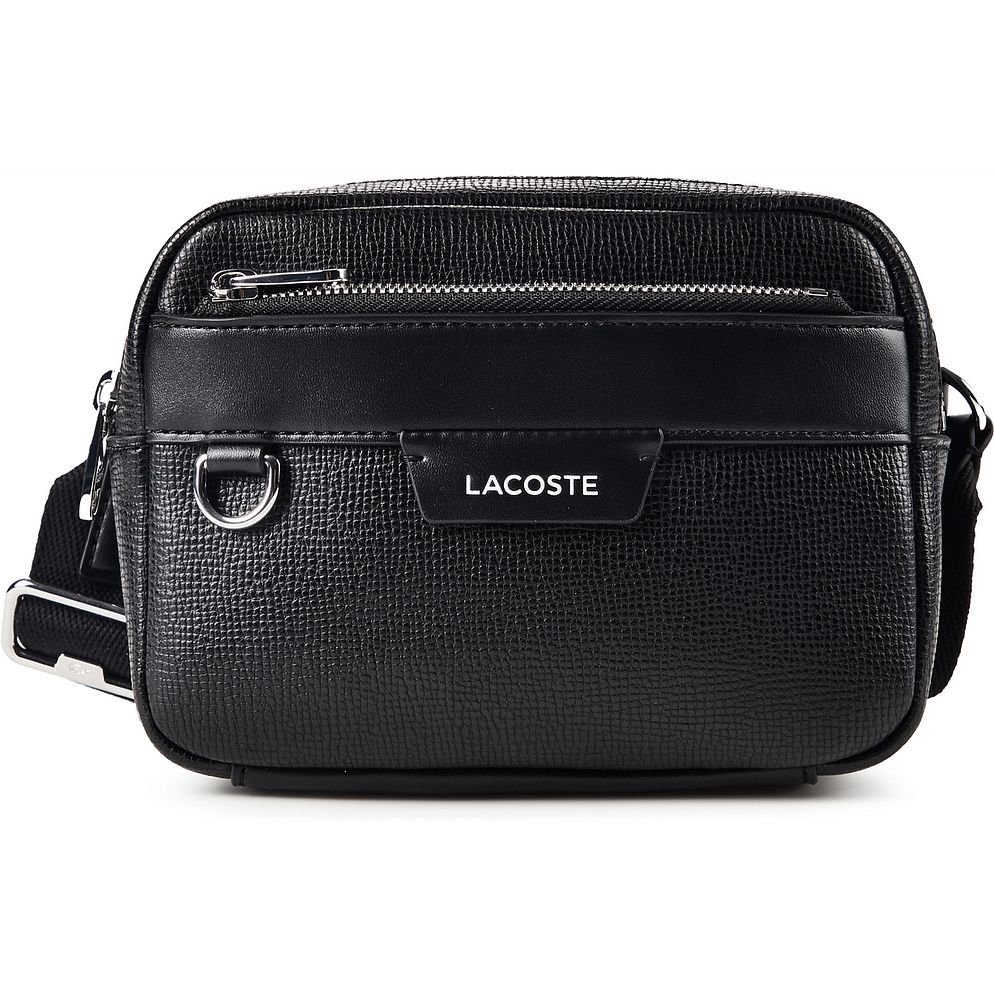 Lacoste Ossian Borsa a tracolla Vera Pelle 19 cm Lacoste Ossian Borsa a tracolla Vera Pelle 19 cm