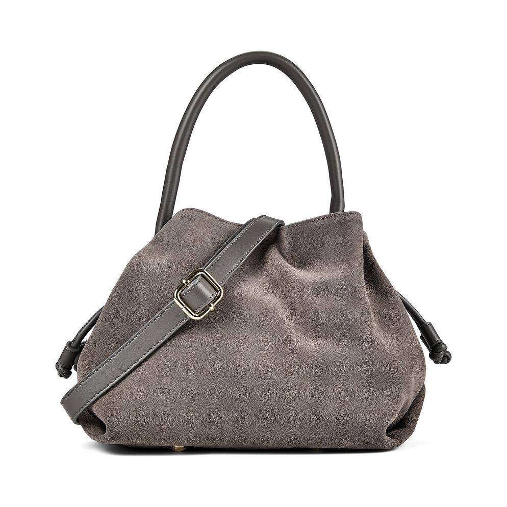 Hey Marly Cool Companion Suede Borsetta Vera Pelle 28 cm