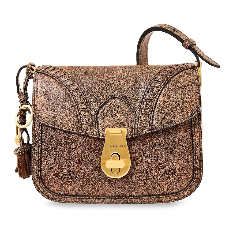 The Bridge Mia Borsa a tracolla Vera Pelle 22 cm