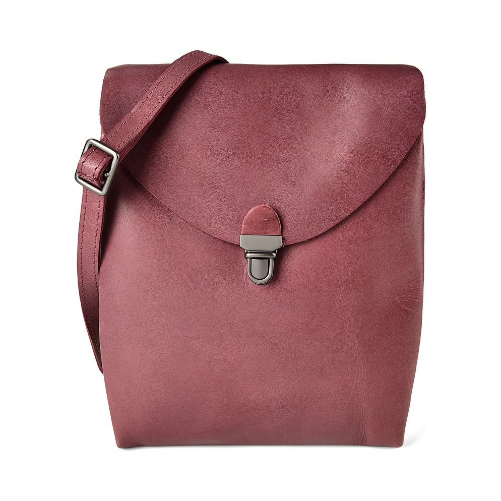 Harold's Fold Mini Borsa Borsa a tracolla Vera Pelle 17 cm