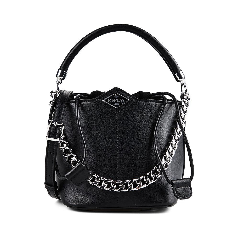 Replay Bucket bag Läder 20 cm