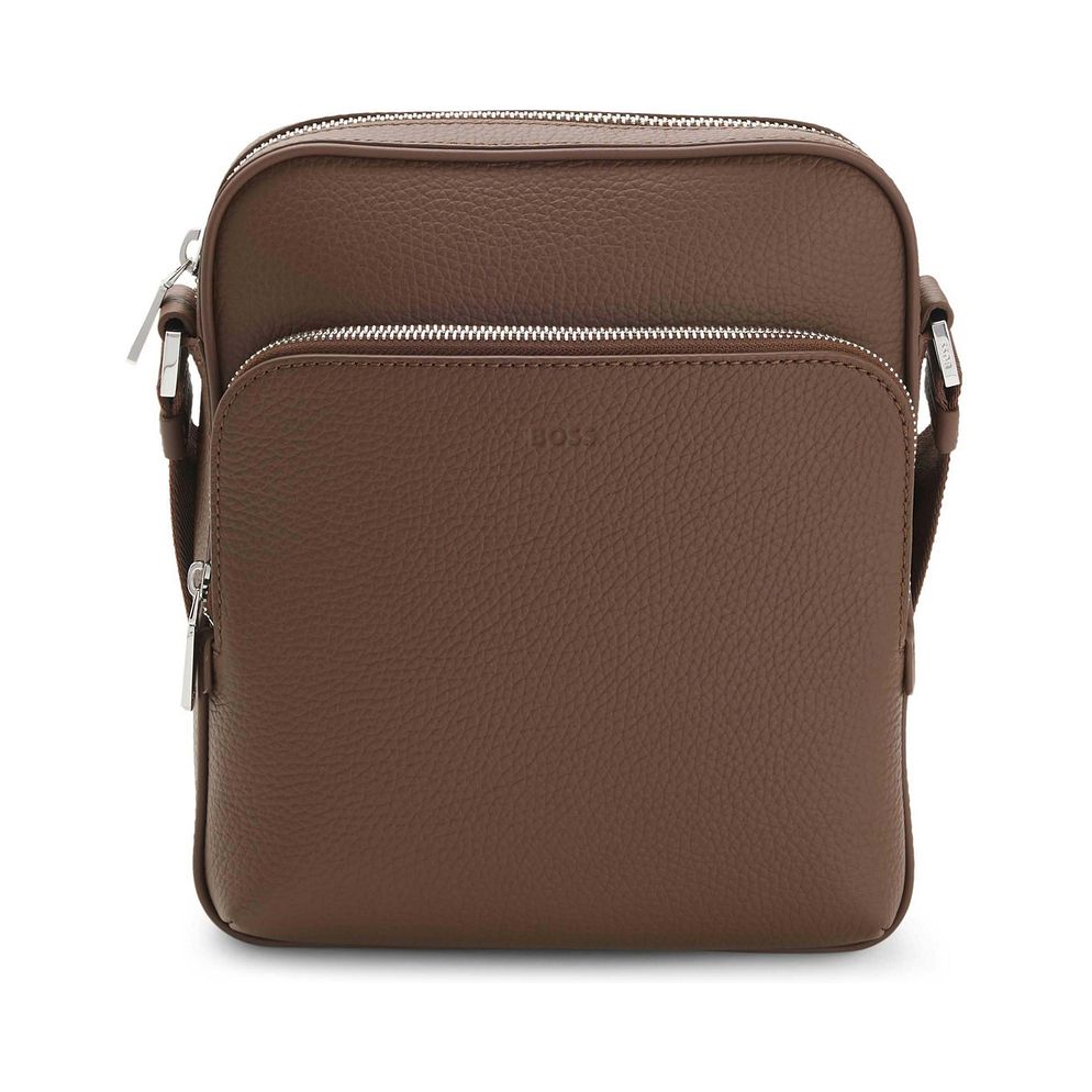 Boss New Crosstown Bolso bandolera Piel natural 24 cm