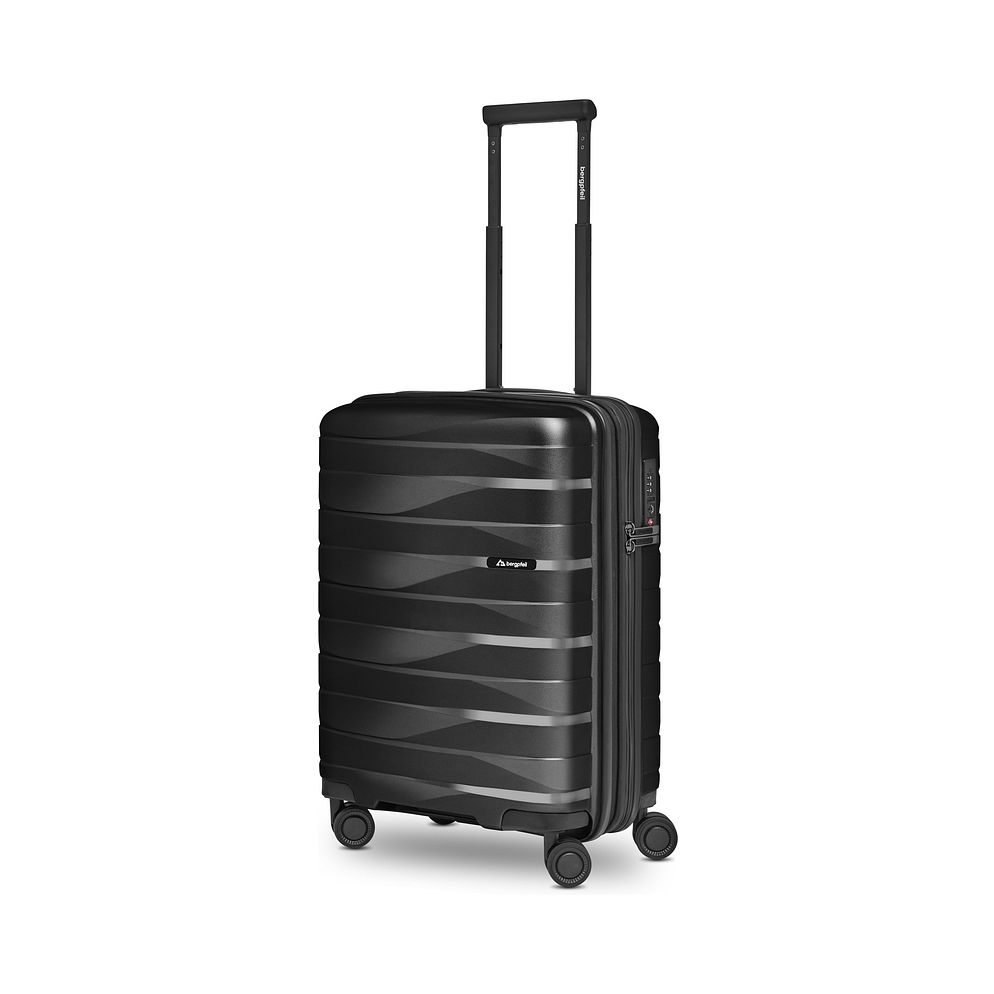 Bergpfeil Travel 4 ruote Trolley cabina S 55 cm espandibile Bergpfeil Travel 4 ruote Trolley cabina S 55 cm espandibile
