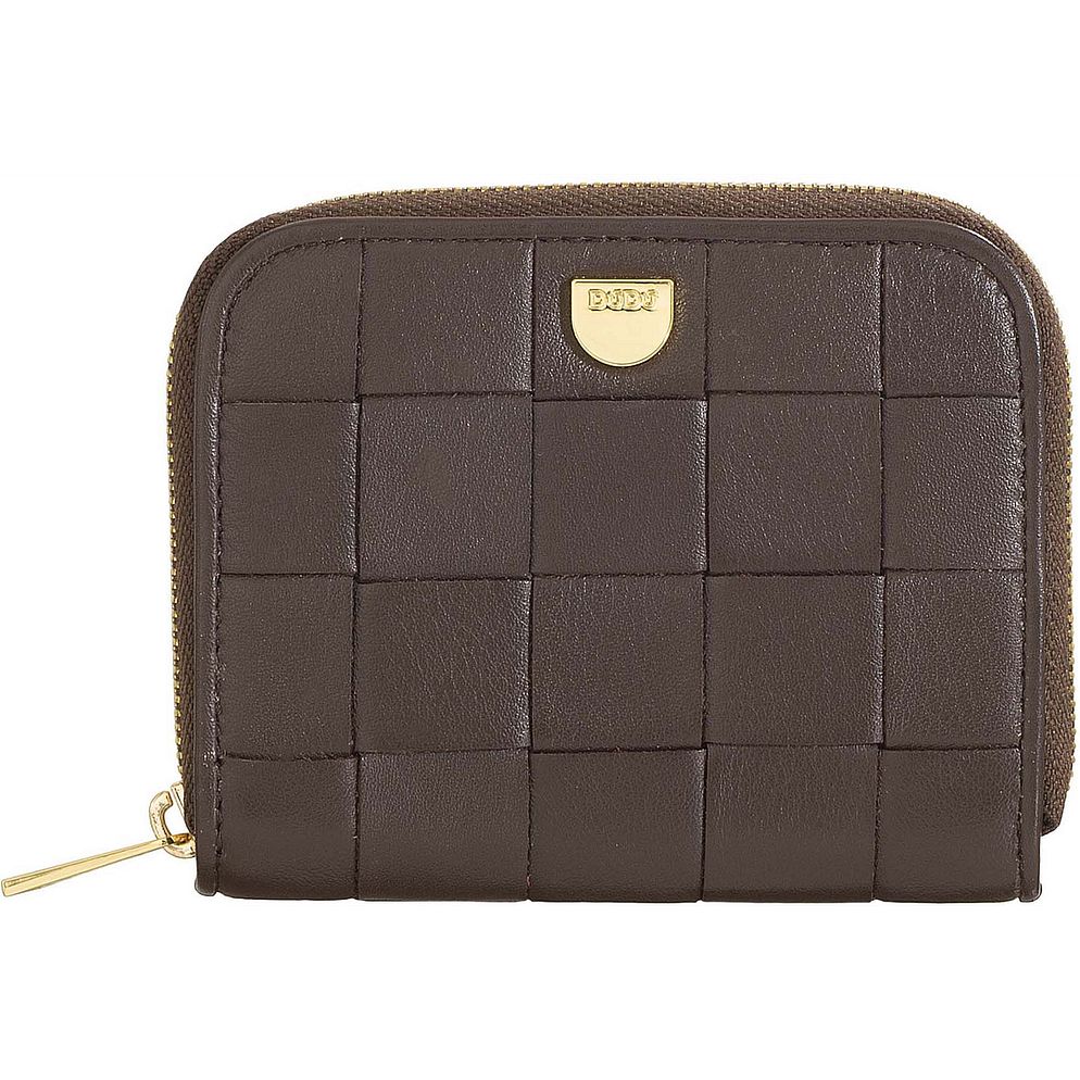 DuDu Woven Cartera Piel natural 10 cm DuDu Woven Cartera Piel natural 10 cm