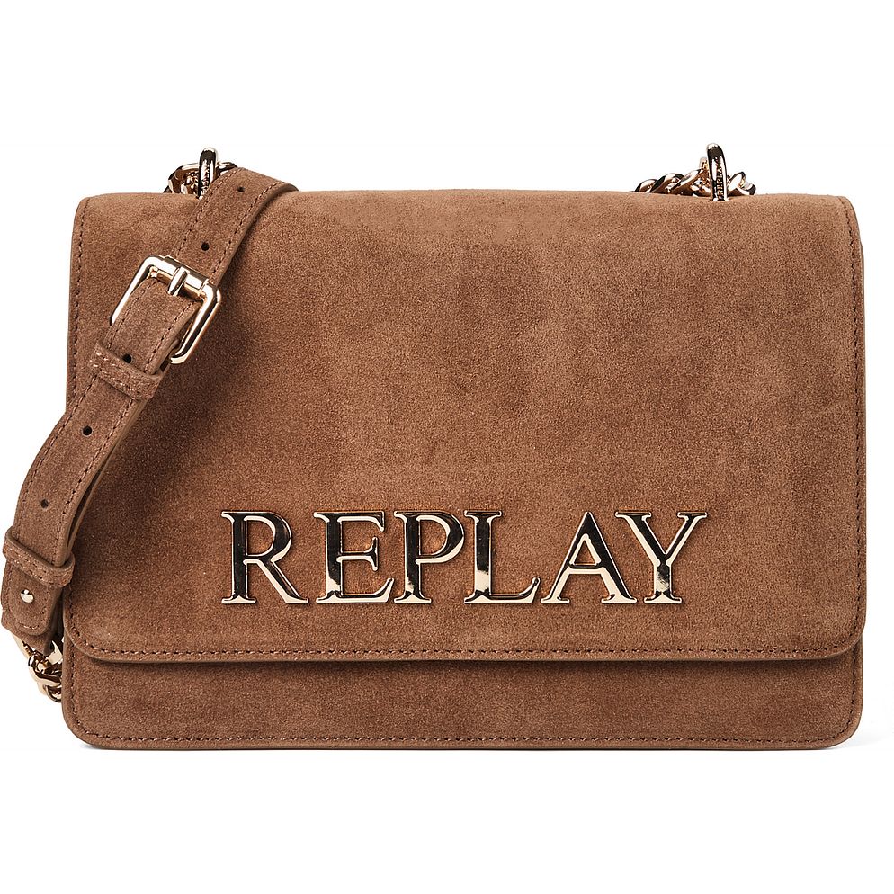 Replay Crossbody-väska Läder 24.5 cm Replay Crossbody-väska Läder 24.5 cm