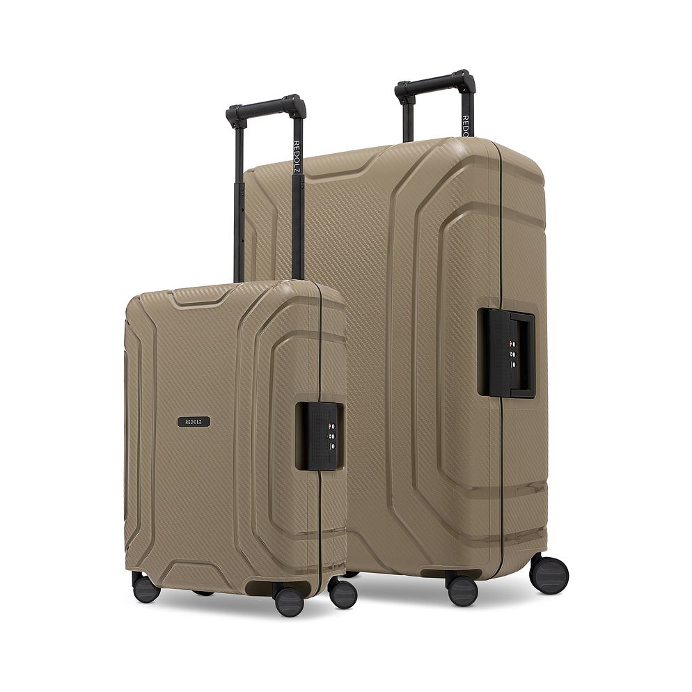Redolz Essentials 15 – Resväskeset med 4-hjuliga resväskor i storlekarna S och L med trepunktslås Redolz Essentials 15 – Resväskeset med 4-hjuliga resväskor i storlekarna S och L med trepunktslås