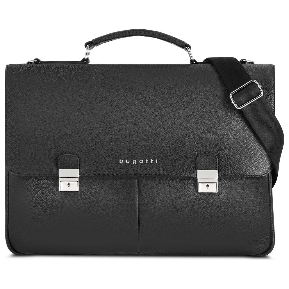 bugatti Valencia Cartella Vera Pelle 43 cm Vano porta PC bugatti Valencia Cartella Vera Pelle 43 cm Vano porta PC