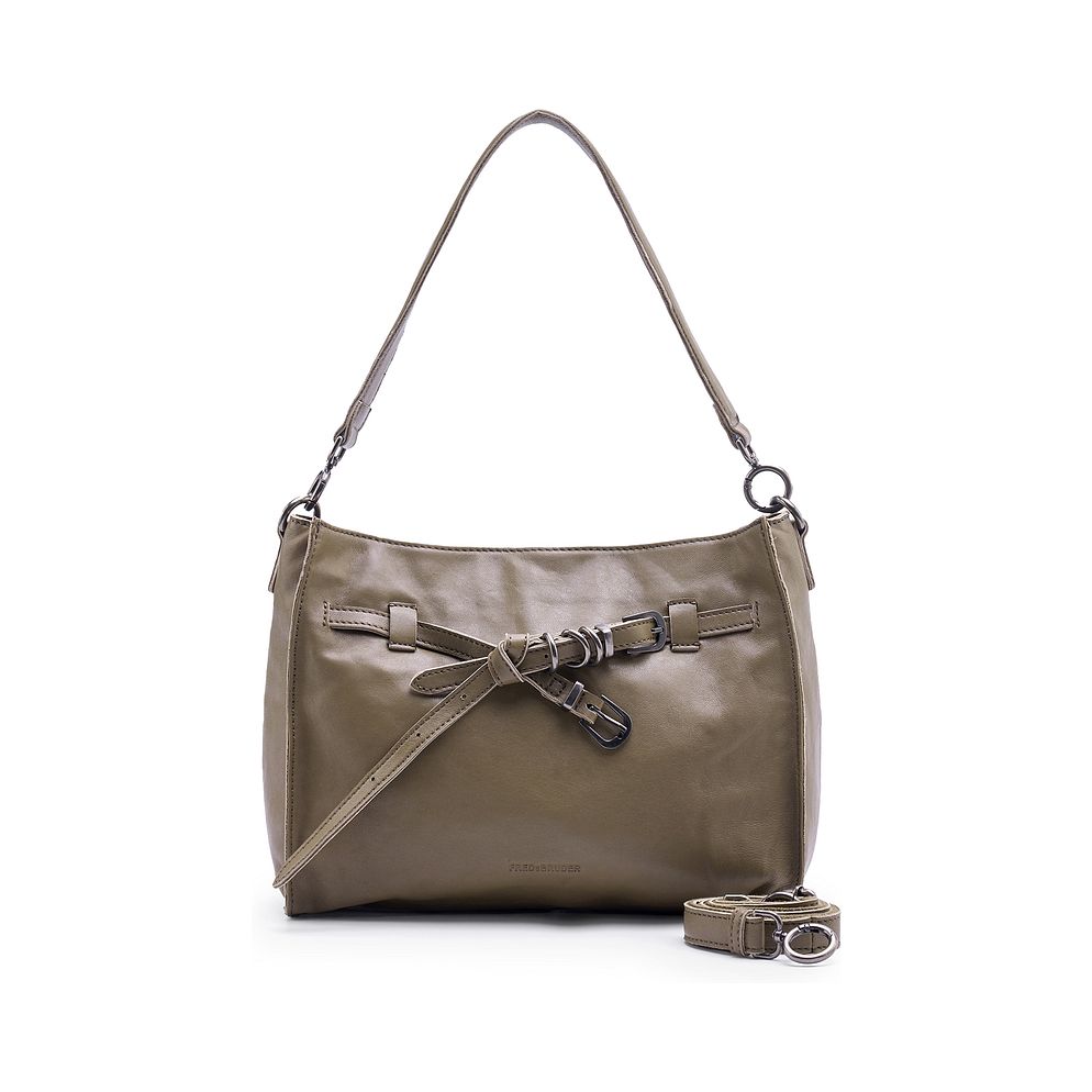 FredsBruder Belted With Love Borsa a spalla Vera Pelle 29.5 cm