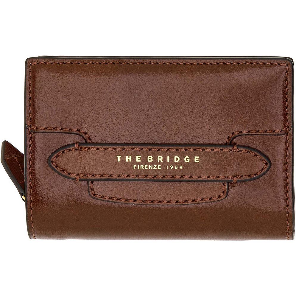 The Bridge Lucrezia Portafoglio Protezione RFID Vera Pelle 12 cm The Bridge Lucrezia Portafoglio Protezione RFID Vera Pelle 12 cm