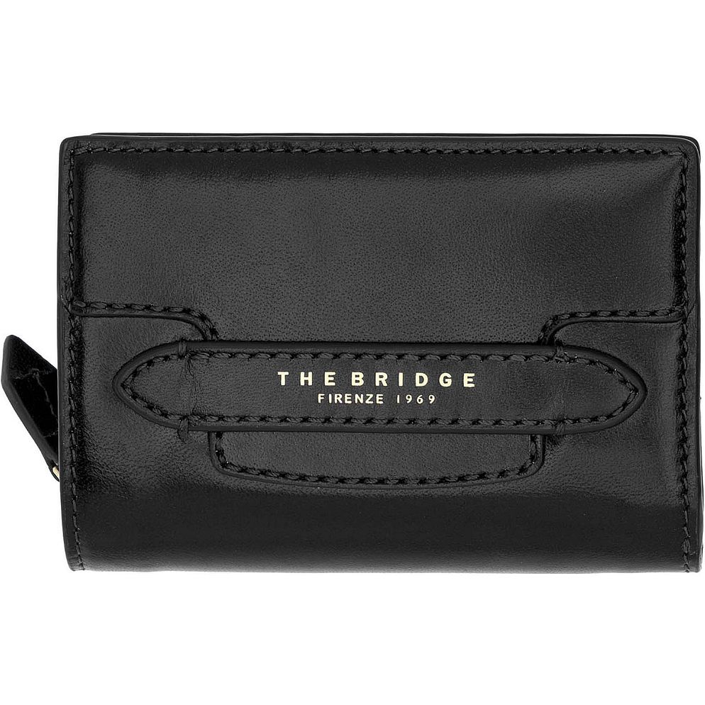 The Bridge Lucrezia Portafoglio Protezione RFID Vera Pelle 12 cm The Bridge Lucrezia Portafoglio Protezione RFID Vera Pelle 12 cm