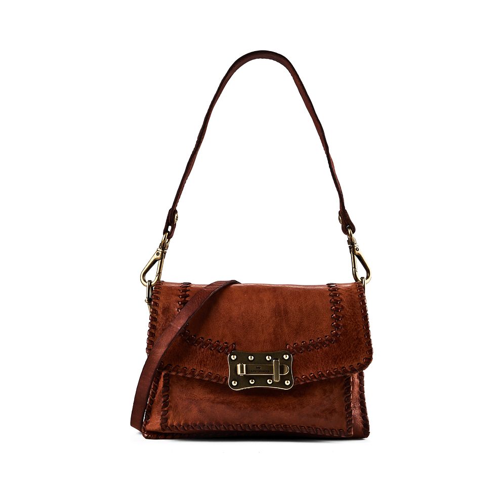Campomaggi Agnese Borsa a spalla S Vera Pelle 22 cm Campomaggi Agnese Borsa a spalla S Vera Pelle 22 cm