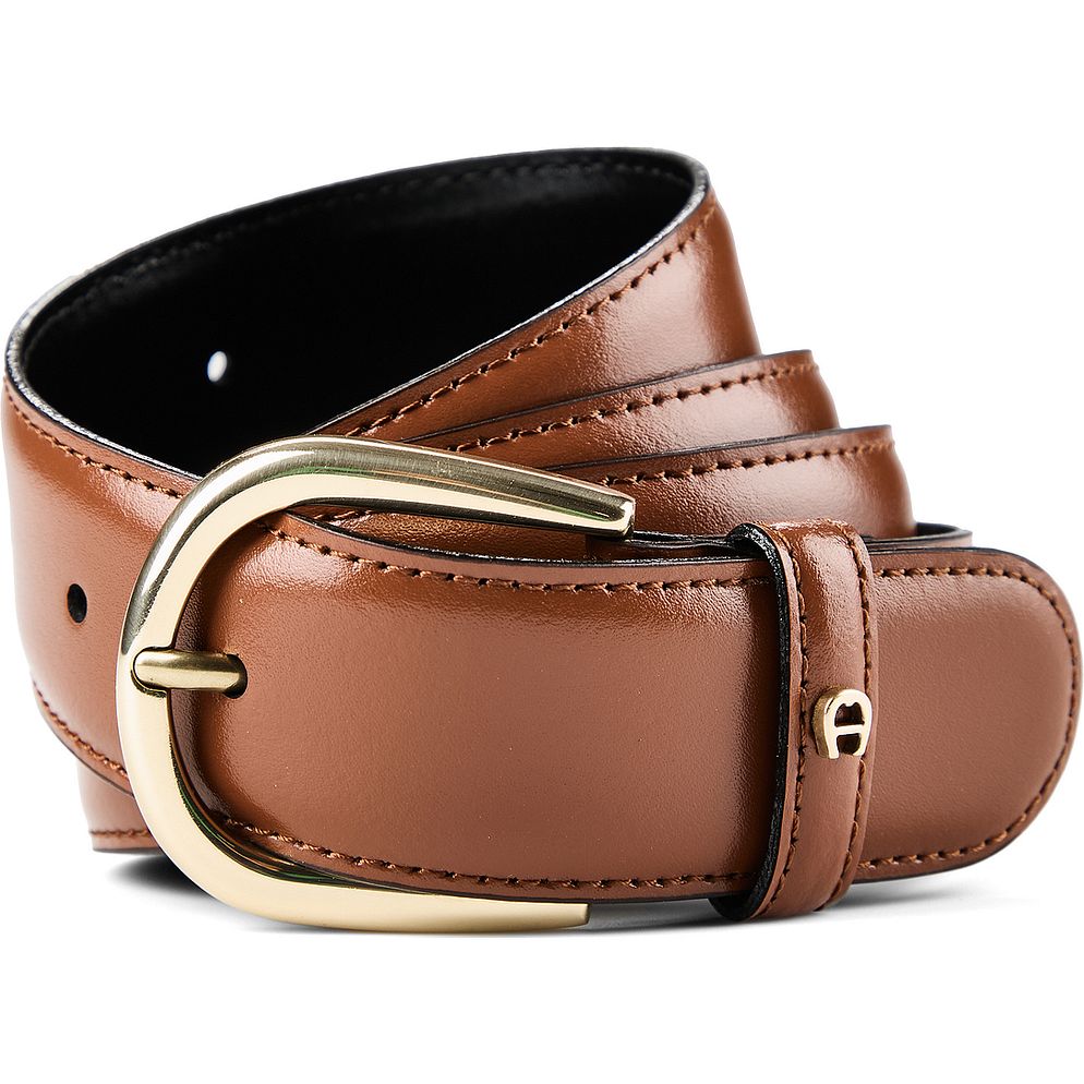 AIGNER Business Cinturón reversible Piel natural