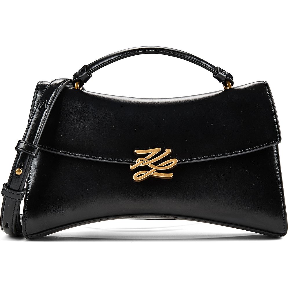 Karl Lagerfeld Autograph Borsetta Vera Pelle 25 cm