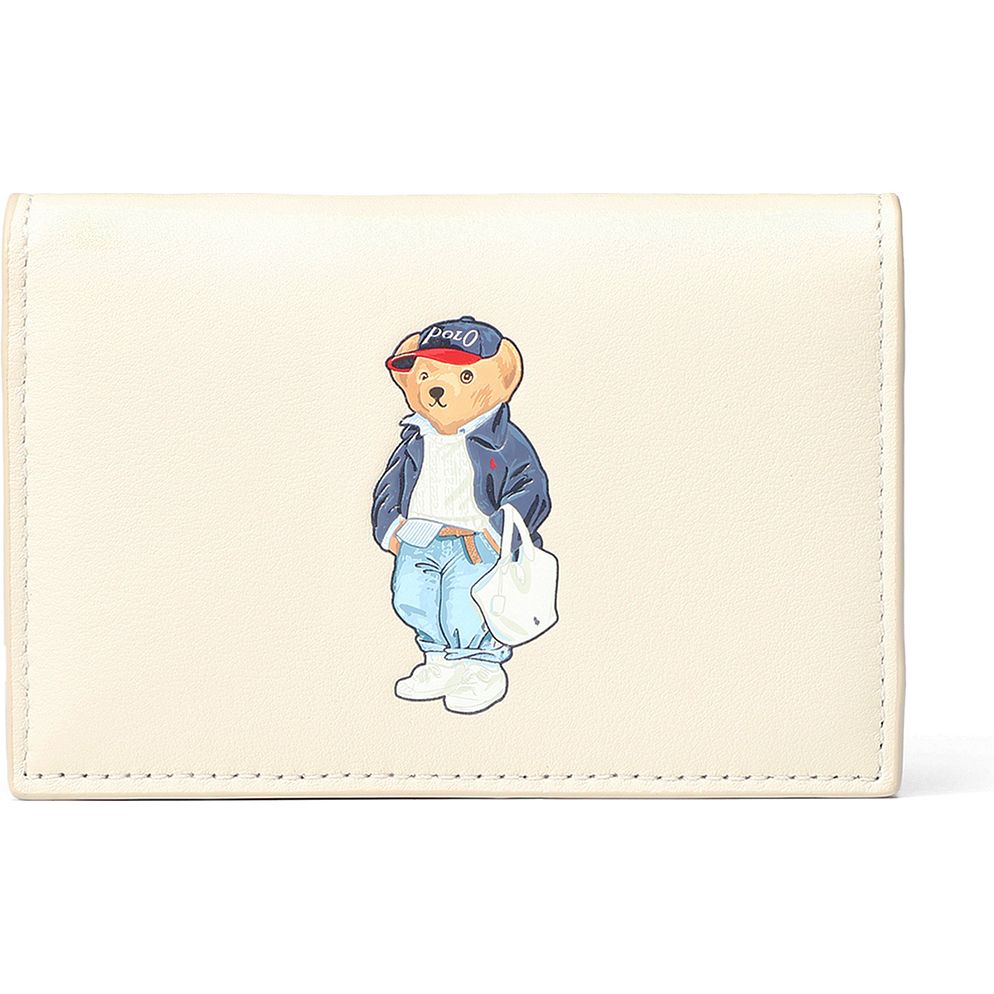 POLO RALPH LAUREN Bear Custodia per carta di credito Vera Pelle 10 cm POLO RALPH LAUREN Bear Custodia per carta di credito Vera Pelle 10 cm