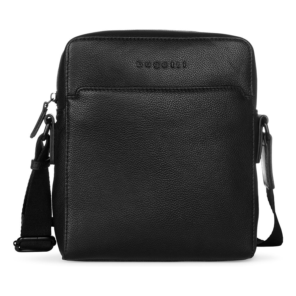 bugatti Black Borsa a tracolla Vera Pelle 20 cm bugatti Black Borsa a tracolla Vera Pelle 20 cm