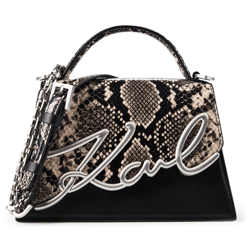 Karl Lagerfeld Signature 2.0 Borsetta Vera Pelle 22 cm Karl Lagerfeld Signature 2.0 Borsetta Vera Pelle 22 cm