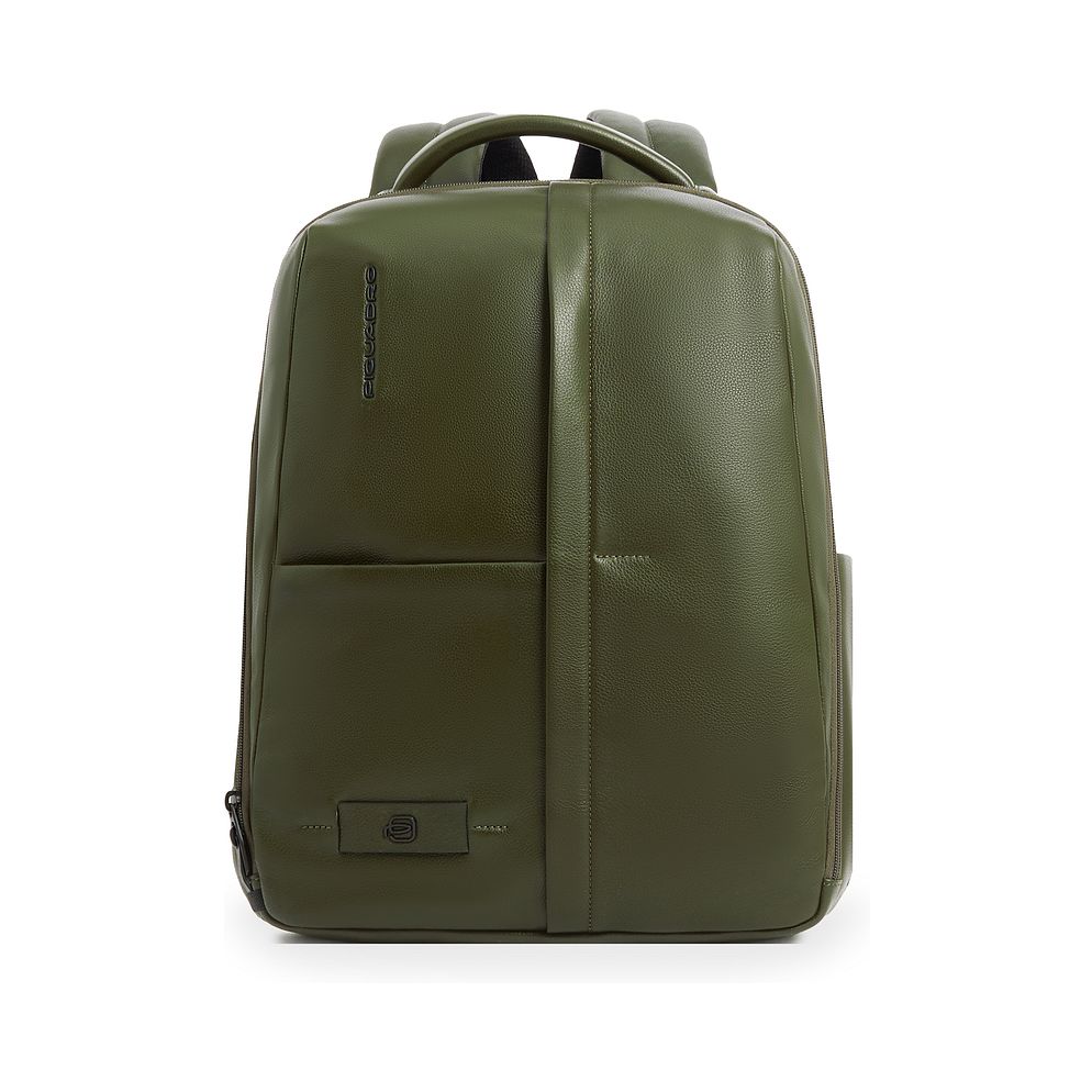 Piquadro Russell Zaino da lavoro Protezione RFID Vera Pelle 42 cm Vano porta PC