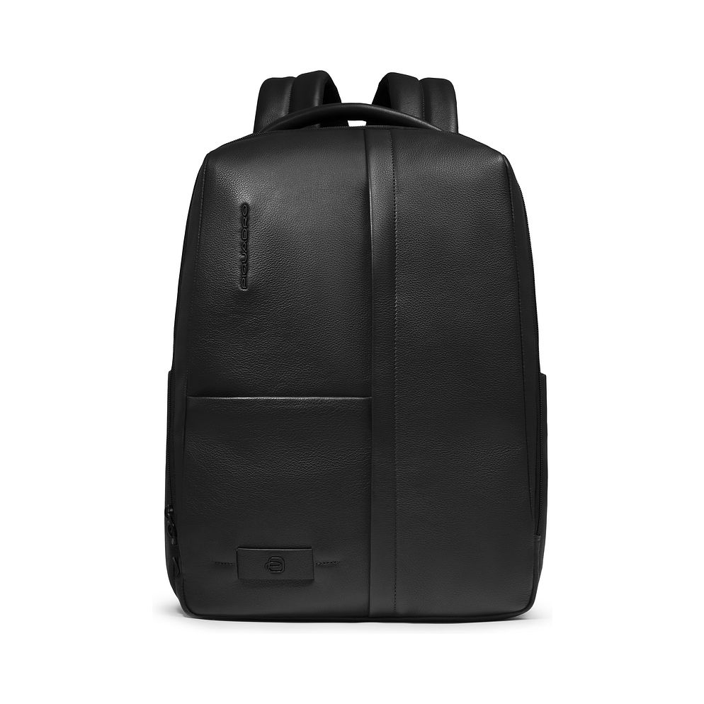 Piquadro Russell Mochila de negocios Bloqueo RFID Piel natural 42 cm Compartimento para el portátil