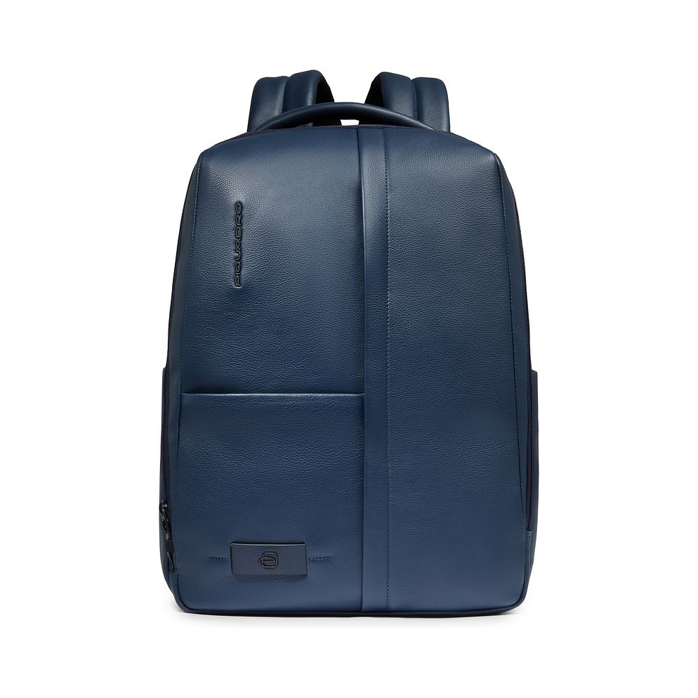 Piquadro Russell Mochila de negocios Bloqueo RFID Piel natural 42 cm Compartimento para el portátil