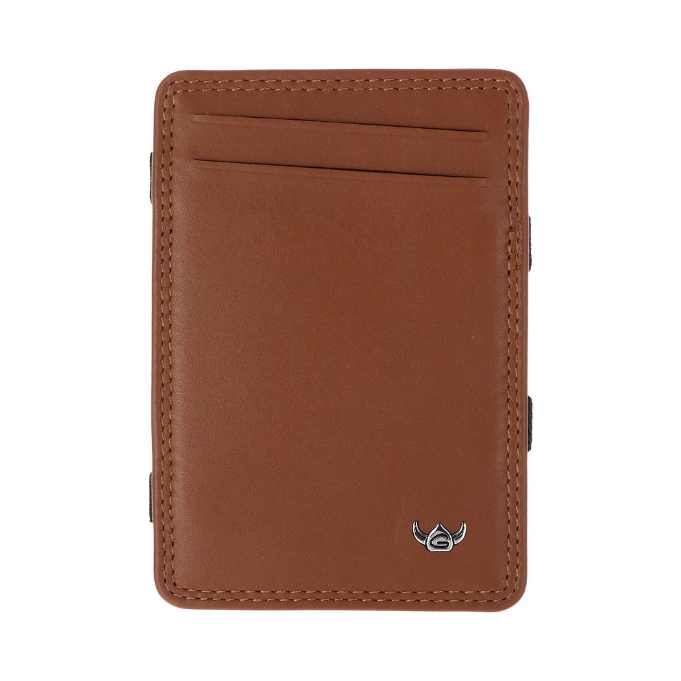 Golden Head Polo Custodia per carta di credito Protezione RFID Vera Pelle 7.5 cm