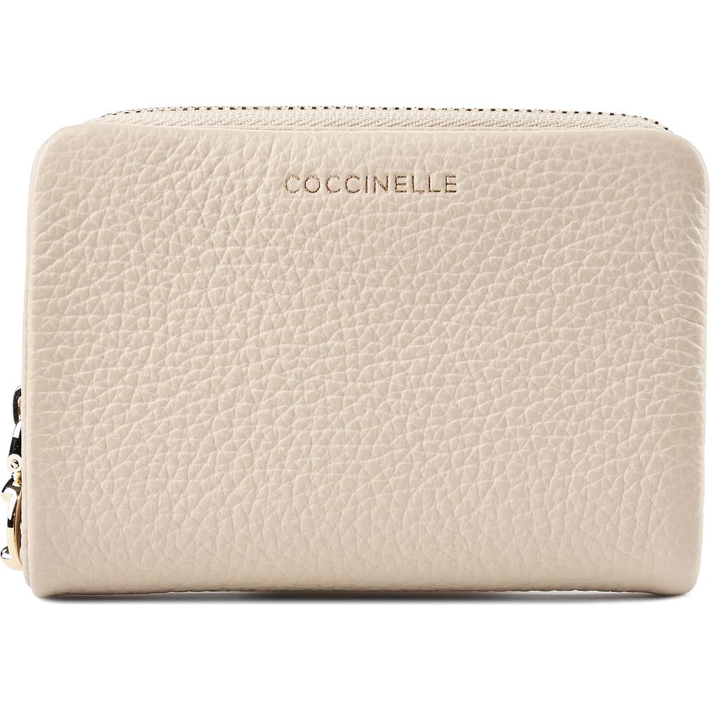 Coccinelle C-Me Softy Cartera Piel natural 12 cm Coccinelle C-Me Softy Cartera Piel natural 12 cm