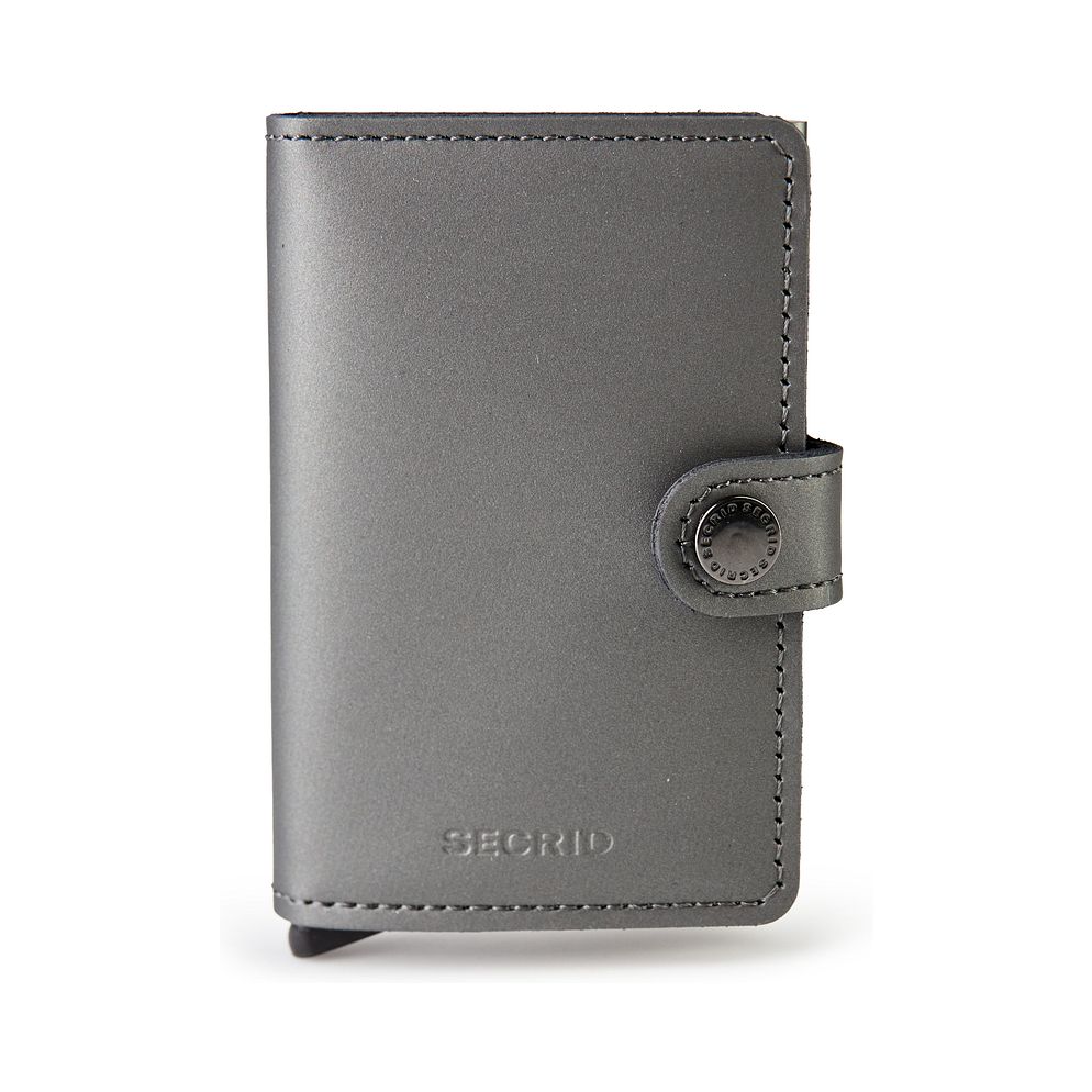 Secrid Miniwallet Custodia per carta di credito Protezione RFID Vera Pelle 10 cm Secrid Miniwallet Custodia per carta di credito Protezione RFID Vera Pelle 10 cm