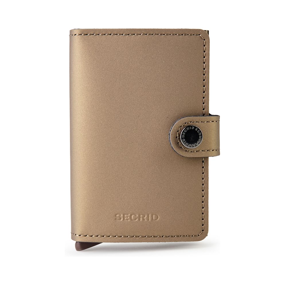Secrid Miniwallet Custodia per carta di credito Protezione RFID Vera Pelle 10 cm Secrid Miniwallet Custodia per carta di credito Protezione RFID Vera Pelle 10 cm
