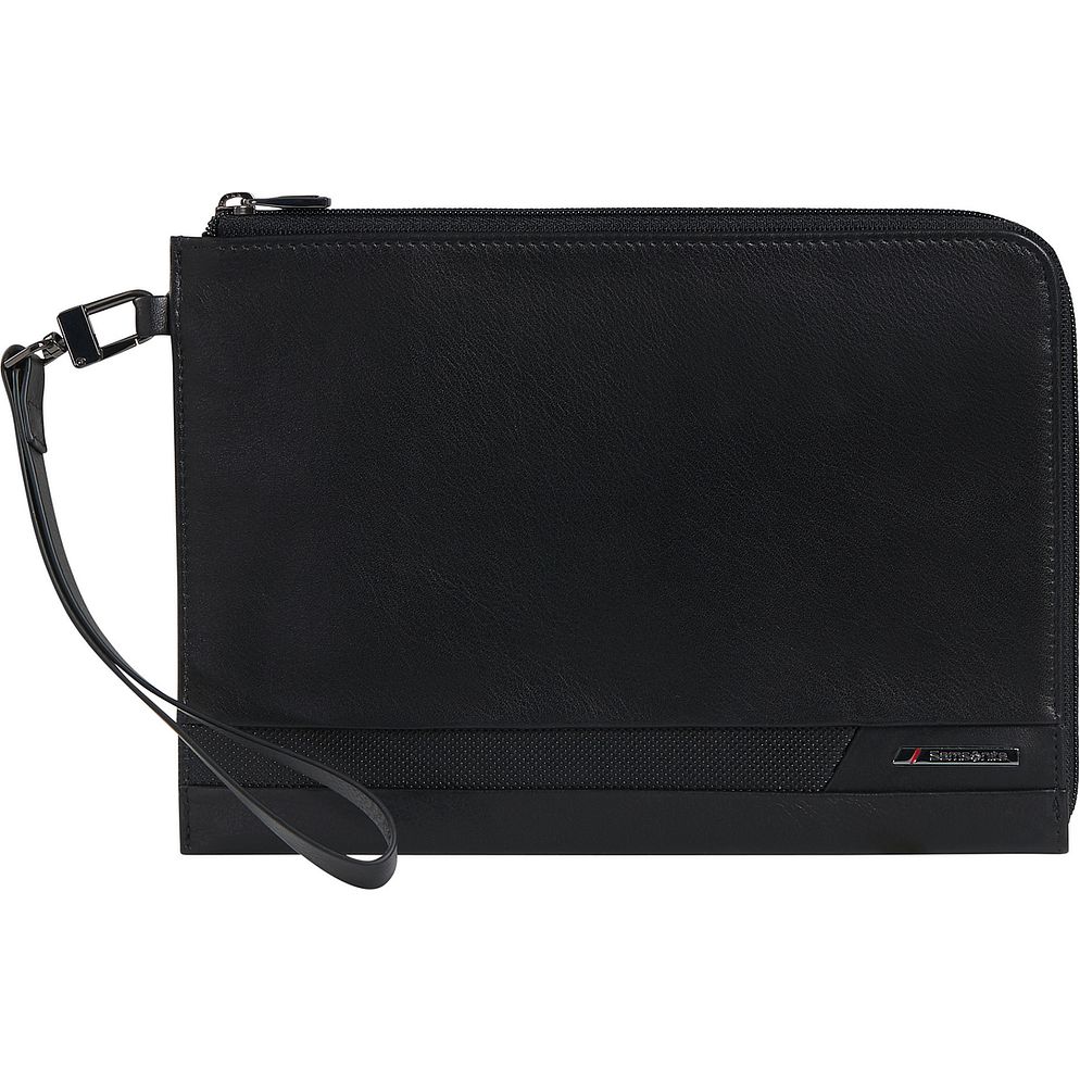 Samsonite Pro-Dlx 6 Pochette uomo Protezione RFID Vera Pelle 21 cm Samsonite Pro-Dlx 6 Pochette uomo Protezione RFID Vera Pelle 21 cm