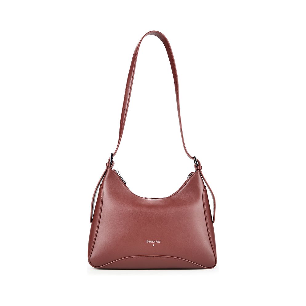 Patrizia Pepe Bolso bandolera Piel natural 30 cm Patrizia Pepe Bolso bandolera Piel natural 30 cm
