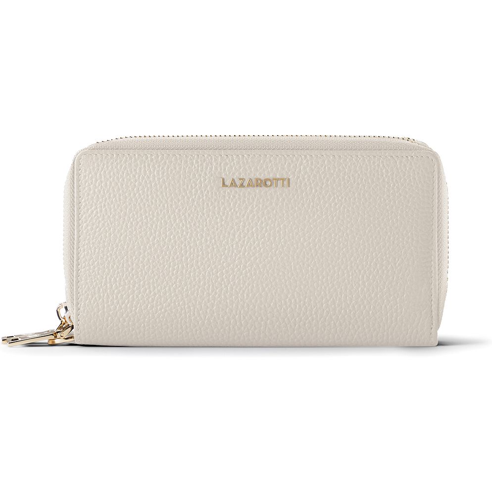 Lazarotti Portafoglio Bologna in pelle XL con doppia chiusura a zip, protezione RFID, 20 cm Lazarotti Portafoglio Bologna in pelle XL con doppia chiusura a zip, protezione RFID, 20 cm