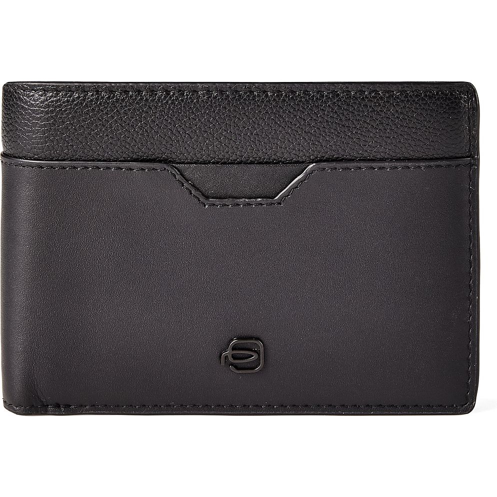 Piquadro Ael Portafoglio Protezione RFID Vera Pelle 12.5 cm Piquadro Ael Portafoglio Protezione RFID Vera Pelle 12.5 cm